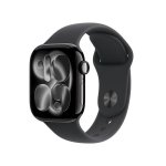 Apple Watch Series 11 GPS NFC 42mm OLED Schwarz S/M Wasserdicht IP6X SpO2 Pulsmesser Schlaf