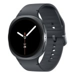 Samsung Galaxy Watch8 Bluetooth GPS NFC 44mm Super AMOLED Graphite M/L Étanche IP68 Pulsomètre