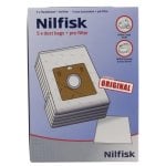 Staubbeutel Nilfisk W7-51559 Coupe GO Force 60/66 5er Pack Vorfilter