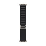 Bracelet Apple MFTE4ZM/A Loop Alpine Noir Petit Titane pour Apple Watch
