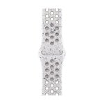 Cinturino Nike Sport Apple MGA04ZM/A Veiled Grey S/M Alluminio Fluoroelastomero