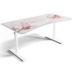 Mesa Gaming Arozzi XXL 160 cm Fibre de bois Hauteur réglable Gestion câbles