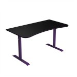 Mesa Gaming Arozzi 140cm Fibre de bois Passe-câbles Violet