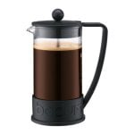 Cafetera Manual Bodum BRAZIL 8 Tazze Design Trasparente Lavabile