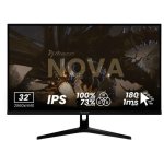 Monitor PC Arozzi Nova 32" QHD 180Hz IPS Piatto HDR 1ms FreeSync G-Sync Altoparlanti
