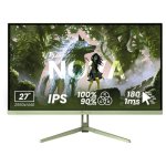 Écran PC Arozzi Nova 27" QHD 180Hz IPS 1ms Haut-parleurs HDR VESA Vert