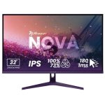 Monitor PC Arozzi Nova 32" Quad HD 180Hz IPS HDR Altoparlanti Viola 1ms