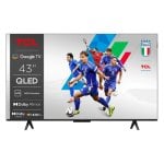 TV TCL QLED 43T69C 43" 4K Smart TV WiFi Métal