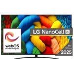 TV LG NanoCell 86NANO81A3A 86" 4K NanoCell Smart TV WiFi HDR10