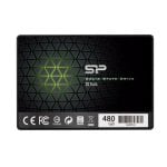 Disco Duro Silicon Power Slim S56 480 GB SSD 2,5" 560 MB/s Negro