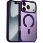 Handyhülle Cool Magnetisch Violett Stoßfest Drahtlos für iPhone 17 Pro