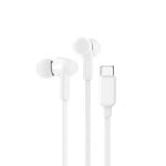 Auriculares Belkin SoundForm con cable USB-C intraauriculaires usage quotidien blancs IPX5