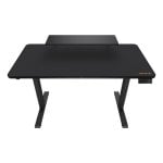 Mesa Gaming Cougar 120cm Stahl Schwarz Elektrisch Ergonomisch Kopfhörerhaken