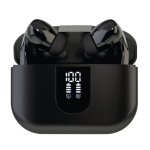 Auricolari iggual True Sound wireless Bluetooth TWS per chiamate e musica, neri IP44