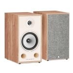 Enceintes Triangle Bibliothèque 2 voies filaires 100W bois chêne