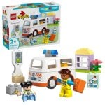 LEGO Duplo Ambulancia Con Conductor 10447 19 piezas