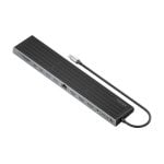 Base para portátil Aisens ASUC-13P042-GR USB-C Dock 13 en 1 4K, HDMI, DisplayPort