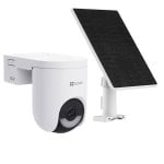 Cámara IP EZVIZ HB8 Lite 4G 2K Visión Nocturna Exterior Panel Solar Audio Bidireccional IA Control por Voz