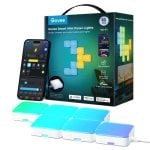 Painel LED de parede Govee Smart Mini 10 unidades RGBIC controlo inteligente