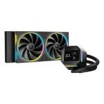 Refrigeración Líquida DeepCool LM240 240 mm 2 Lüfter LED RGB Schwarz