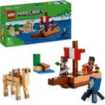 LEGO Minecraft Das Piratenschiff-Reise 21259 166 Teile