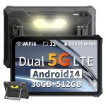 Tablette Blackview Active 10 Pro 5G 11" Noir 12Go 512Go Caméra 108MP