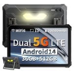 Tablet Blackview Active 10 Pro 11" 512GB 5G 30000mAh Android 14 Preto