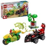 LEGO Marvel Spin And Electro Dinosaur Vehicle Chase 11198 124 peças
