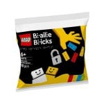LEGO Braille Bricks Juega con Piezas Braille 30711 10 piezas