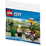 LEGO City Puesto De Perritos Calientes 30356 43 pièces