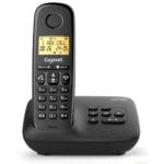 Telefono cordless Gigaset Basic 100 Nero blocco chiamate vivavoce