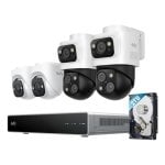 Caméra de surveillance Eufy NVR Security System S4 4K Vision Nocturne Intérieur et Extérieur