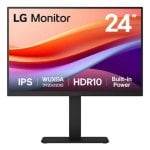 Monitor LG 24BA55W-B 24" WUXGA IPS HDR10 Höhenverstellbar USB Lautsprecher 5ms