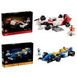LEGO Icons Pack McLaren MP4/4 y Ayrton Senna 10330 + Williams Racing FW14B y Nigel Mansell 10353