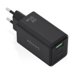 Caricatore GaN Aisens ASCH-65W3P073-BK 65W 2xUSB-C 1xUSB-A Nero Ricarica Rapida