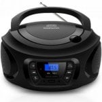 Radio CD Daewoo DW3011 Bluetooth USB Ecualizador 4W Negro