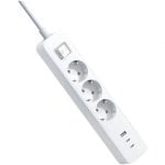Steckdosenleiste Xiaomi 20W Power Strip 3 Steckplätze Schalter 1 USB-A 2 USB-C