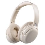 Auriculares Defender Freemotion B475 ANC Bluetooth com Cancelamento de Ruído Circumaural Creme