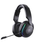 Auriculares NO NAME Pilot Pro filaires Bluetooth 2,4 GHz spécial gaming avec rétroéclairage RGB noirs