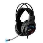 Auriculares Esperanza Egh7100 con cable USB Gaming Diadema LED RGB Negros