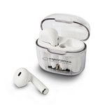 Auriculares Esperanza EH237W inalámbricos Bluetooth para viajes, control táctil, color blanco