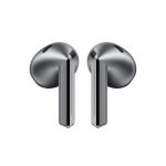 Auriculares Samsung Galaxy Buds 3 inalámbricos Bluetooth con Cancelación Activa de Ruido, resistentes IP57, control táctil, color plata