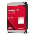 Disco Duro Western Digital Red Pro WD241KFGX 24TB HDD 7200RPM SATA CMR Cache 512MB