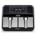 Freidora de aire Kenwood HFM20.000MB 8 L 1700W double panier affichage numérique