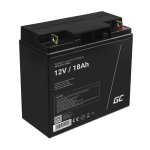 Batterie rechargeable Green Cell AGM09 18000 mAh 12 V plomb AGM noir