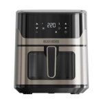 Airfryer Black & Decker BXAF6500E 6,5L 1600W Touch Timer Kijkvenster