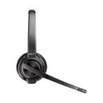 Auriculaires Poly Savi 8220 sans fil DECT/Bluetooth avec annulation de bruit et micro noir