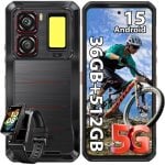 Smartphone OUKITEL WP300 36GB 512GB 5G Dual SIM 16000mAh NFC Cámara 108MP