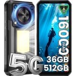 Smartphone OUKITEL WP56 36GB RAM 512GB 5G 16000mAh Android 15 Rugged