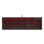 Tastatur Corsair CH-910D029-FR mechanisch Layout FR RGB Beleuchtung Grau